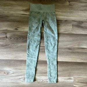 Green camo Gymshark leggings